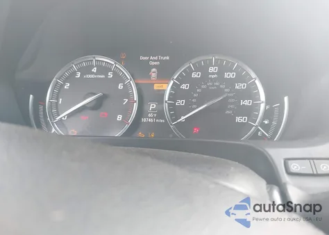 2017 Acura Tlx Technology Package z USA, uszkodzony, nr VIN 19UUB1F54HA010588